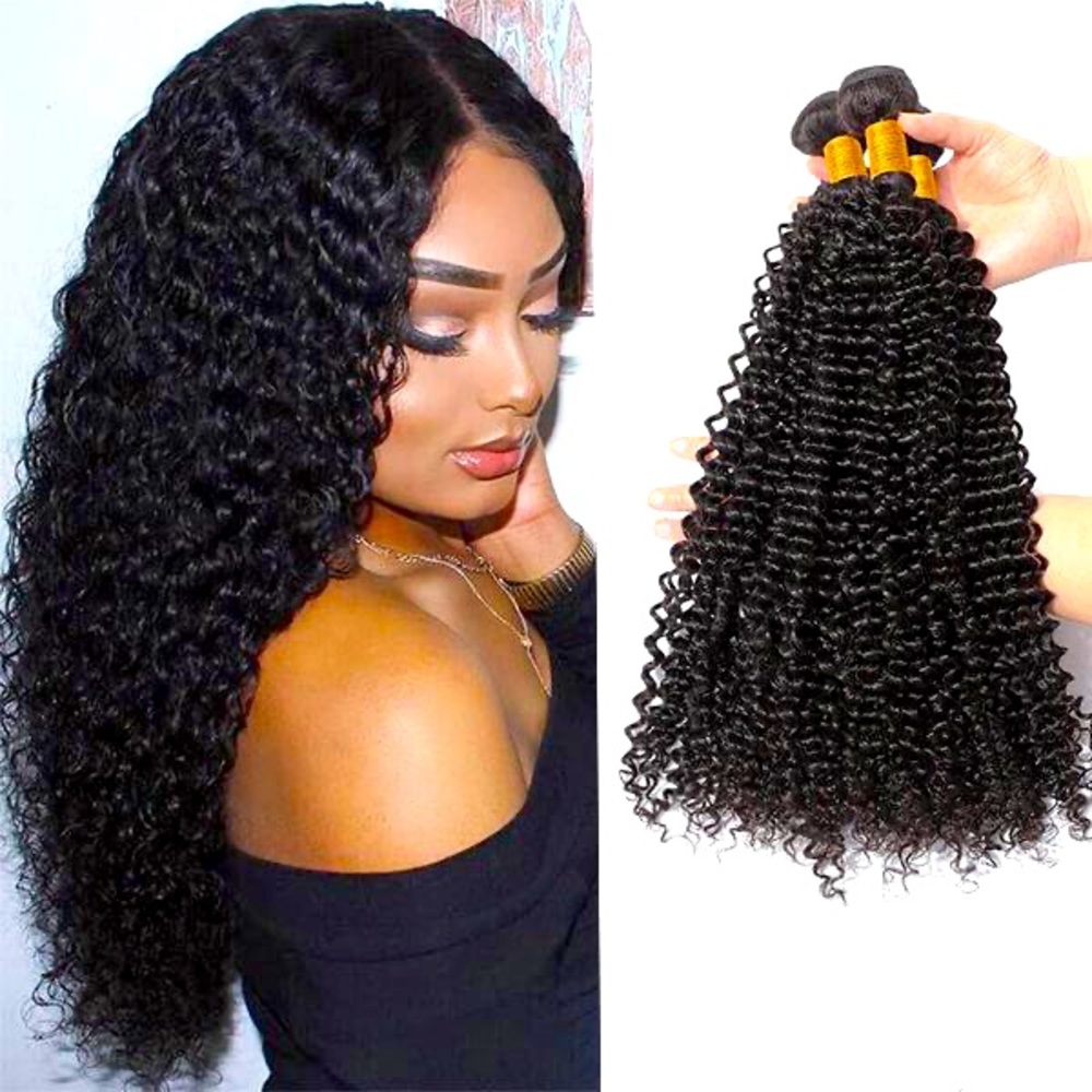 Kinky Curly virgin human hair bundles